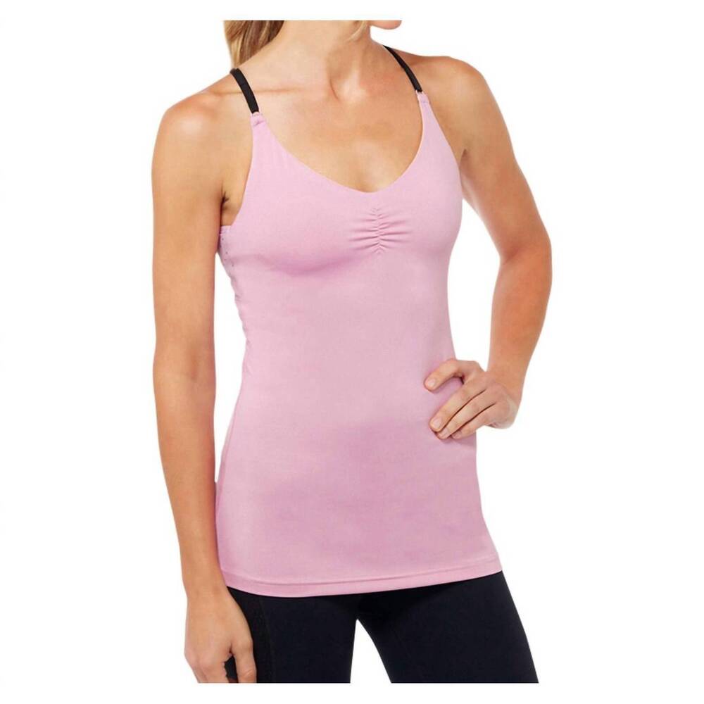 NEW SHAPE ACTIVE pirouhette tank top in mauve mist